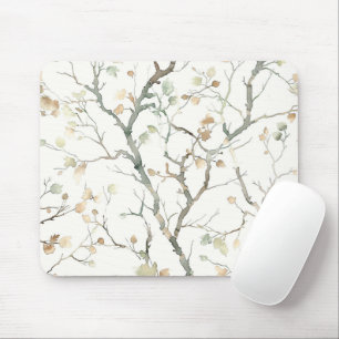 Autumn Fall Tree Leaves Mouse Pad