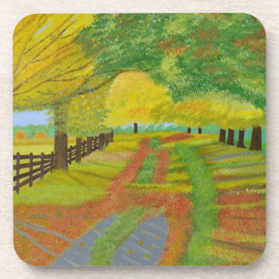 Autumn- Fallen Leaves Coaster