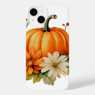 Autumn Falling Leaves Pumpkin Spice Harvest Happy Case-Mate iPhone 14 Case