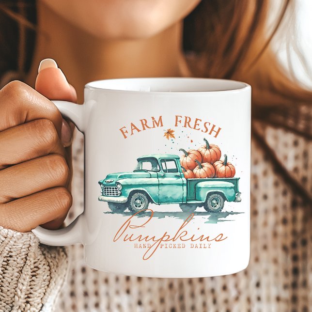 Autumn Farm Fresh Pumpkin Mug (Creator Uploaded)