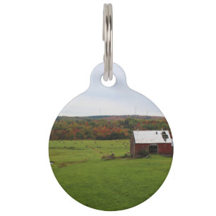 Autumn Farm Pet Tag