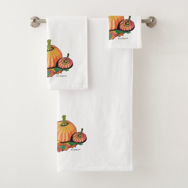 Autumn Favourite Bath Towel Set (Insitu)