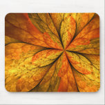 Autumn Feeling, Modern Abstract Fractal Flower Mouse Pad<br><div class="desc">An autumn plant with texture, unusual fractal art.
Design for your mousepad and more.</div>