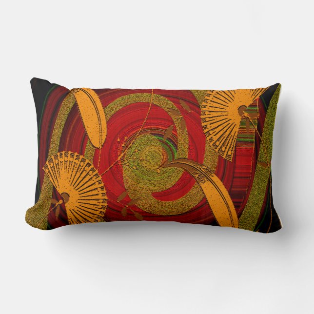 Autumn Festival Lumbar Pillow (Front)