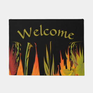 Autumn Fire Welcome Doormat