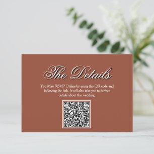 Autumn Flatiron Building NYC Wedding Taxi Enclosure Card