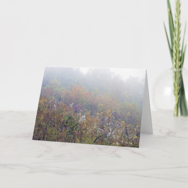 Autumn Flora Card (Front)