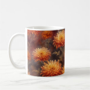 Autumn floral mug