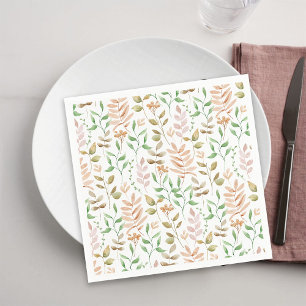 Autumn Floral Napkin