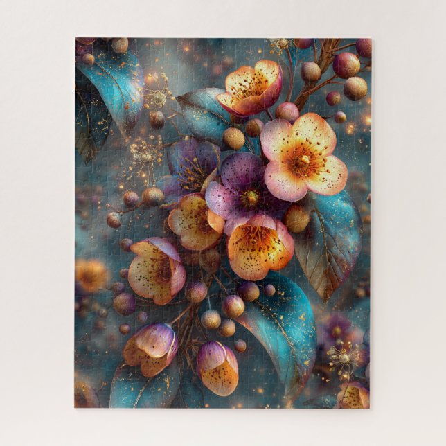 Autumn Floral Puzzle (Vertical)