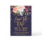 Autumn Floral Save the Date Card