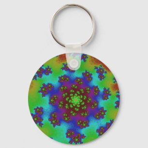 Autumn Floral Sprinkles Keychain