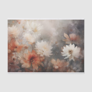 Autumn Floral Thanksgiving Halloween Decoupage Tissue Paper