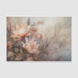 Autumn Floral Thanksgiving Halloween Decoupage Tissue Paper