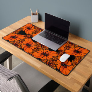 Autumn flower array...... desk mat