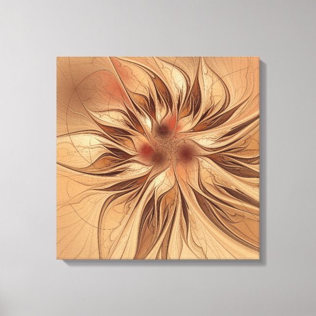 Autumn Flower Canvas Print (Front)