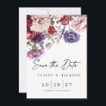 Autumn Flower Dahlia Bunch Fall Save the Date<br><div class="desc">Autumn Flower Dahlia Bunch Fall Save the Date</div>