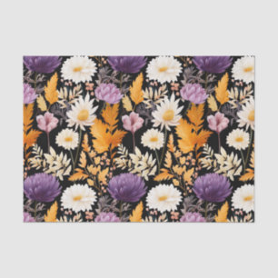 Autumn Flowers Fall Decoupage Tissue Paper