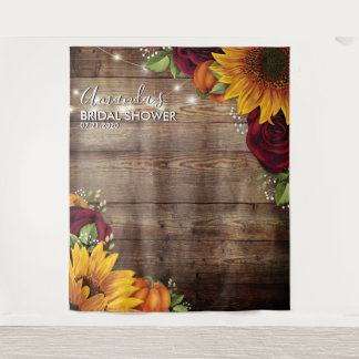 Autumn Foliage Backdrop - Photo Prop Tapestry