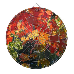 Autumn Foliage Dartboard