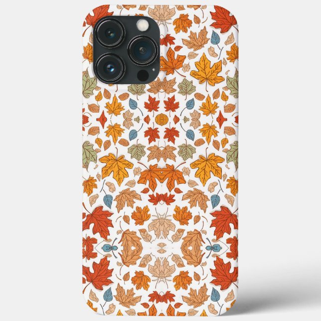 Autumn Foliage Fall Leaves Nature-Inspired Seasona Case-Mate iPhone Case (Back)