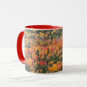 Autumn Foliage   Keweenaw Peninsula, Michigan Mug