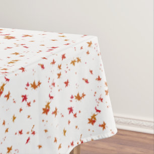 Autumn Foliage Seasonal Pattern Tablecloth