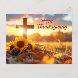 Autumn Foliage Thanksgiving Card