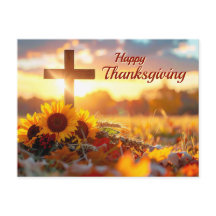 Autumn Foliage Thanksgiving Card