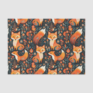 Autumn Forest Animal Fox Decoupage Paper