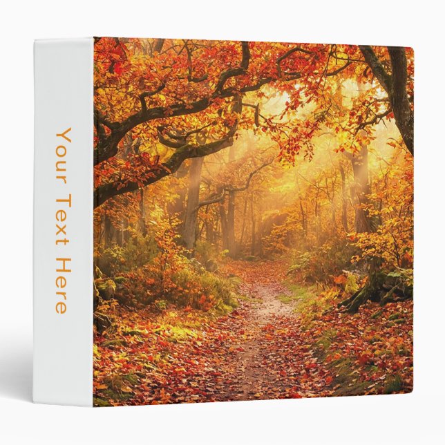 Autumn Forest Binder (Front/Spine)