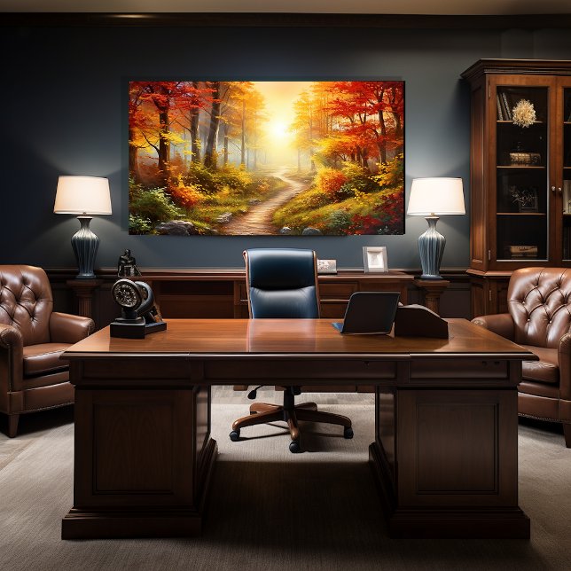 Autumn Forest Canvas Print (For Illustration Purposes Only. Actual Size May Vary.
)