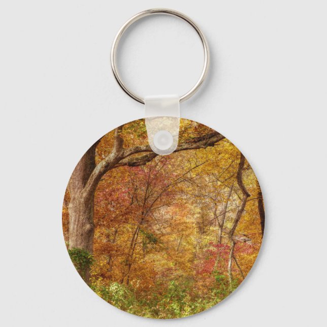Autumn Forest Keychain (Front)