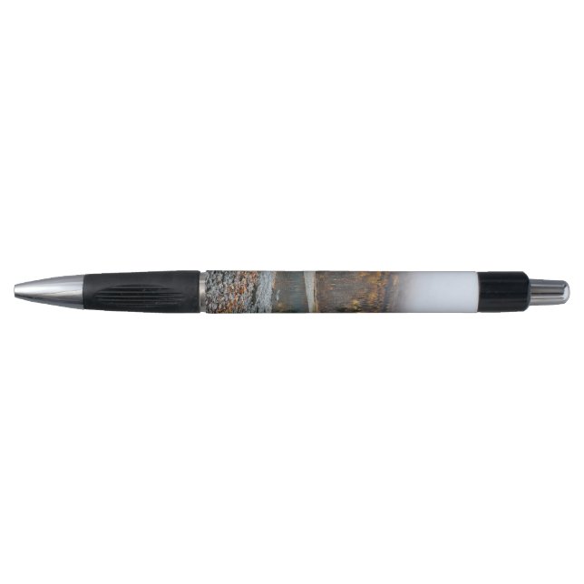 Autumn Forest Landscape with Golden Trees Pen (Front)