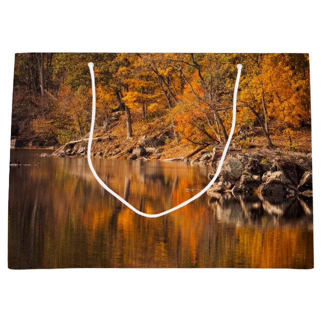 Autumn Forest Large Gift Bag (Front)