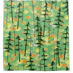 Autumn Forest: Seamless Natural Beauty