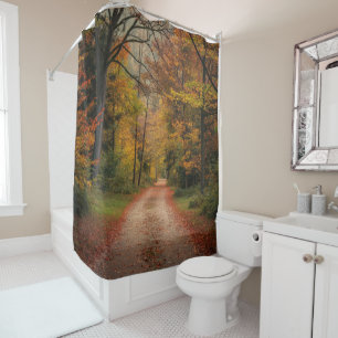 Autumn Forest Shower Curtain