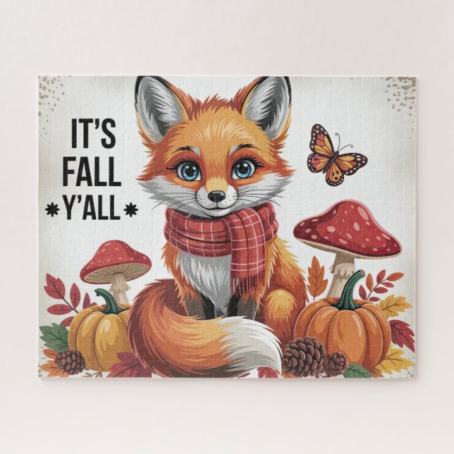 Autumn Fox Jigsaw Puzzle (Horizontal)
