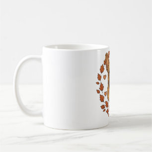 Autumn French Bulldog Wreath Coffee Mug