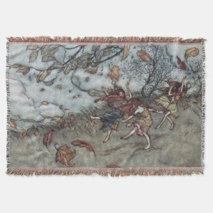 Autumn Fun Throw Blanket