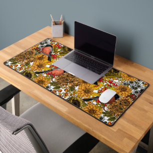 Autumn garden 1 desk mat