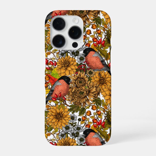 Autumn garden 1 iPhone case (Back)
