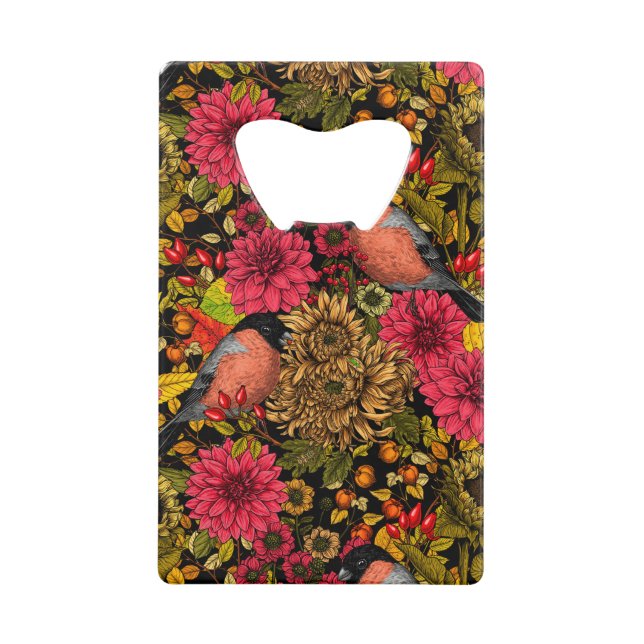 Autumn garden 2 credit card bottle opener (Front)