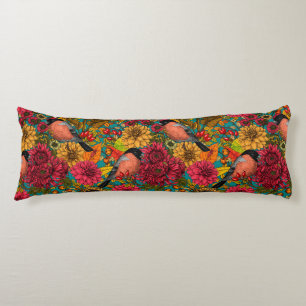 Autumn garden 3 body pillow