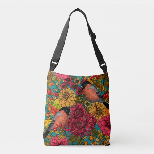Autumn garden 3 crossbody bag (Front)