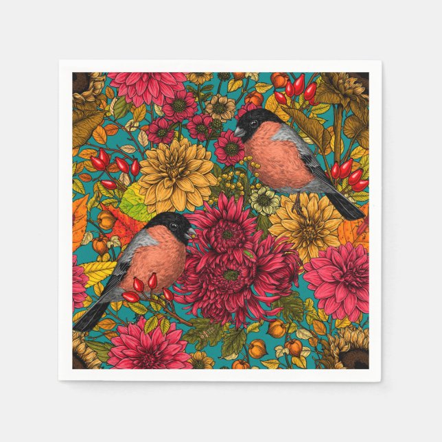 Autumn garden 3 napkin (Front)