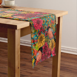 Autumn garden 3 short table runner