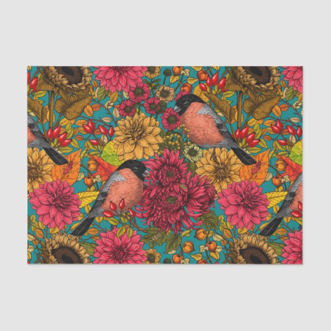 Autumn garden 3 tissue paper (Front)