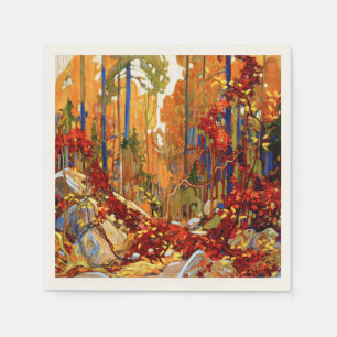 Autumn Garland, colours of autumn, Napkin