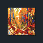 Autumn Garland, fine art by Tom Thomson, Canvas Print<br><div class="desc">Autumn Garland,  beautiful fall painting by Tom Thomson</div>